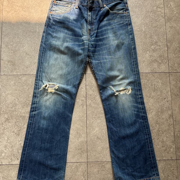 리바이스 507 부츠컷