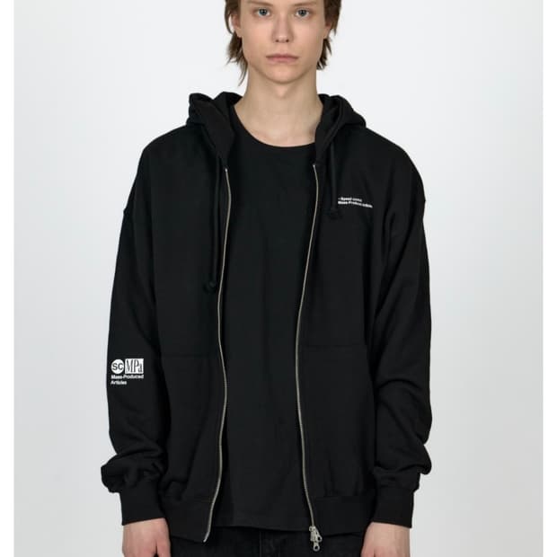 MPa SPEED CTRL HOOD ZIP UP (BLACK)