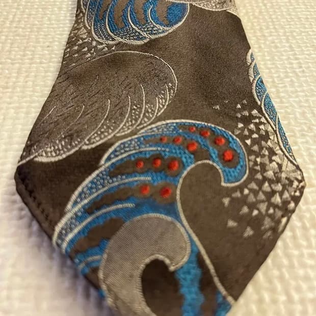 RRL MADE IN ITALY HAND MADE SILK NECKTIE