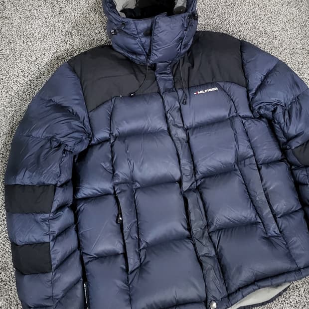 타미힐피거 다운패딩(PERTEX원단) 
