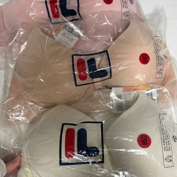 FILA 브라 85C 새상품 3개 일괄 판매