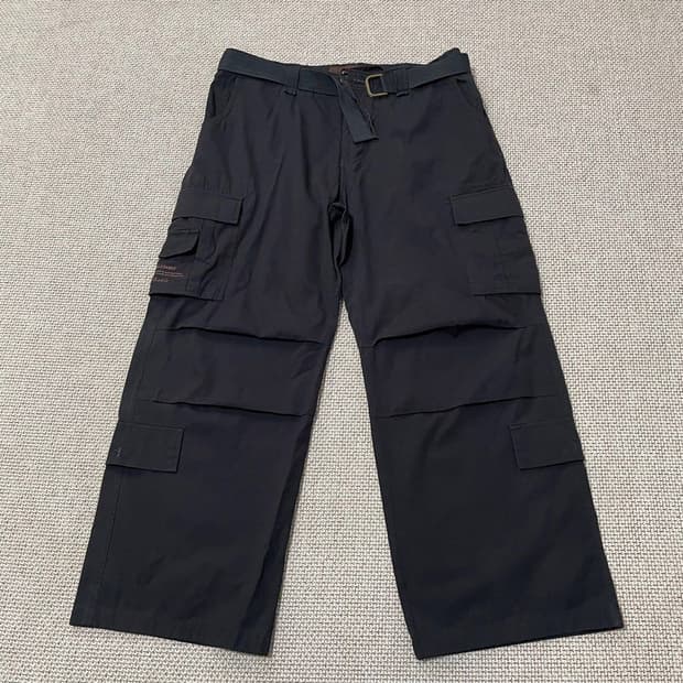 M U  와이드 카고 바지 6611