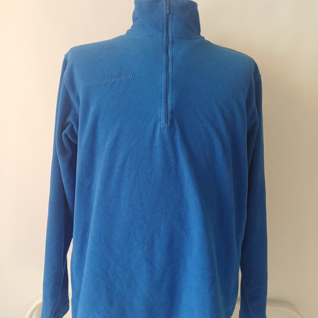 마무트(Mammut) 테크니컬 액티브 핏 하프집업 후리스