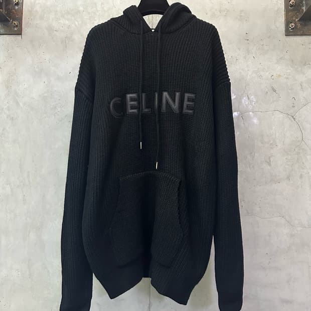 셀린 후드 니트
