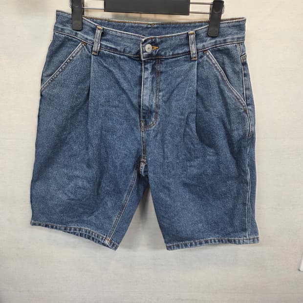 유니폼브릿지 원턱 데님반바지 m 대략 30