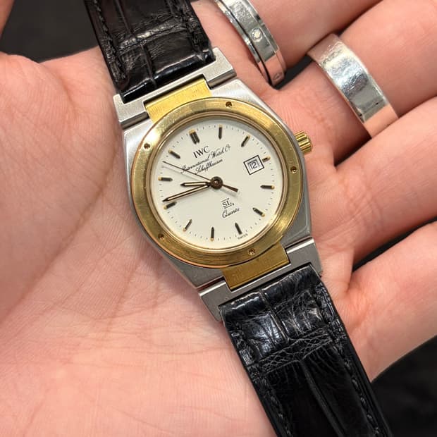 IWC 인제니어 콤비 쿼츠 빈티지 시계