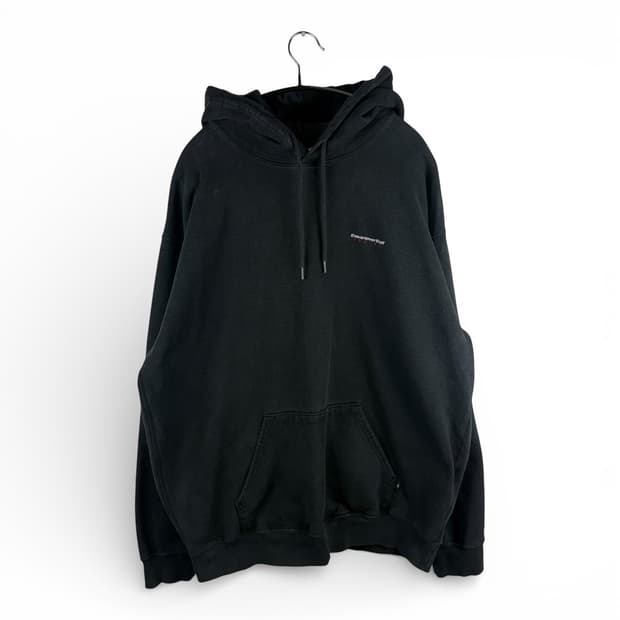 L) 디스이즈네버댓 백로고 후드 티 블랙