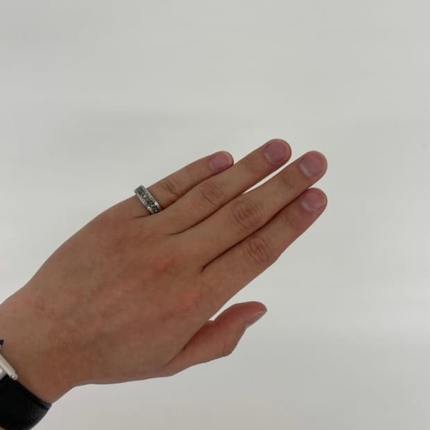 Saad (사드) 태양 모티브 실버 링