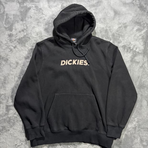 디키즈 레터링로고 후드티