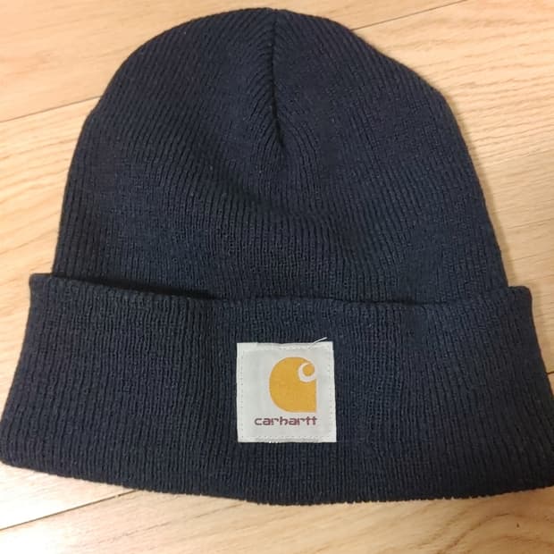 칼하트 비니 네이비