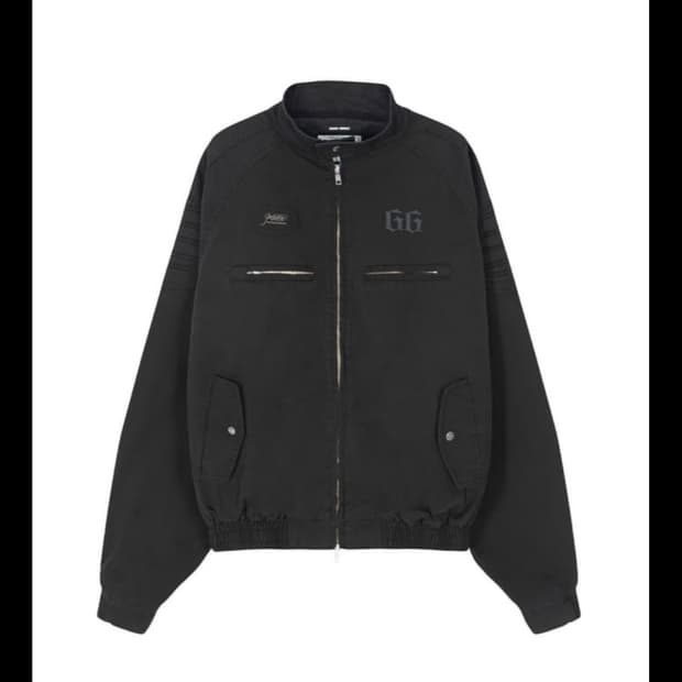 인세인개러지 해링턴 자켓 블랙 판매