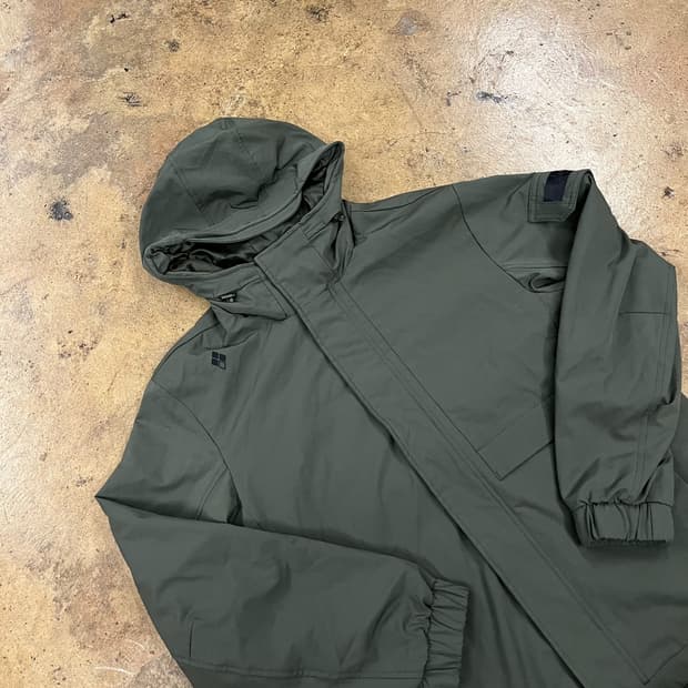 [정품/95] 몽벨 카키색 후드 자켓 b8