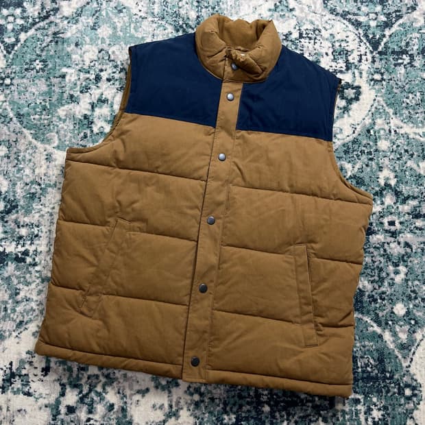 Gap 갭 웨스턴 빈티지 베스트 패딩 조끼 (XL)