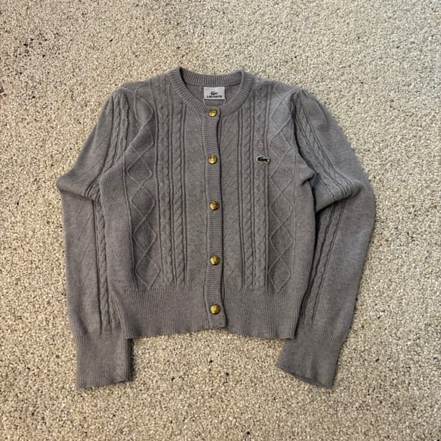 라코스테 가디건 ⭐️1231