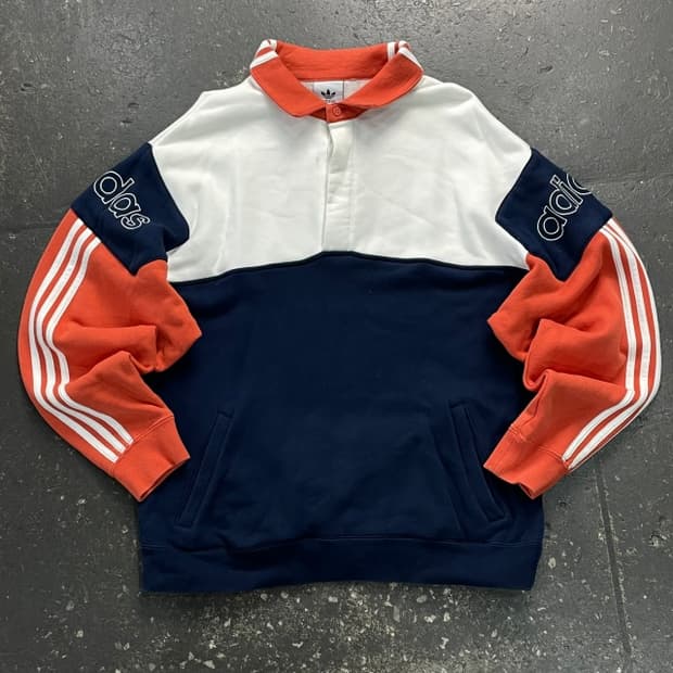 100 아디다스 럭비 스웻 맨투맨 