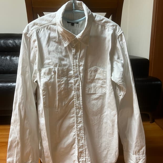 엔지니어드 가먼츠 워크셔츠 흰색 m