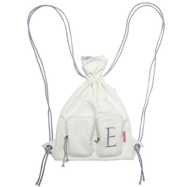 앙트레브 트위드 스트링 백