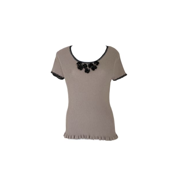 flower ribbed top