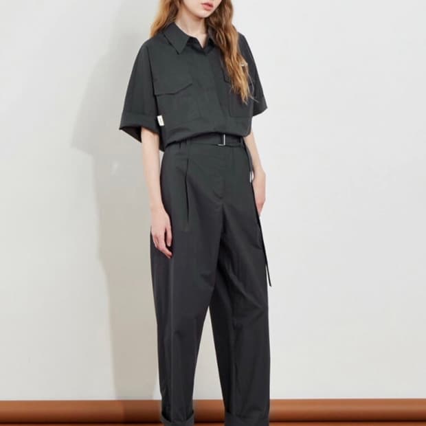 한섬 sjsj 점프수트