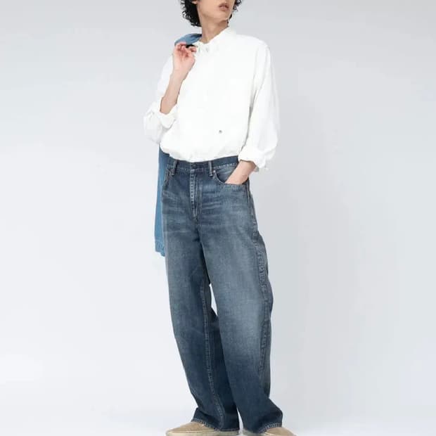 [34]나나미카 셀비지 데님팬츠 빈티지인디고