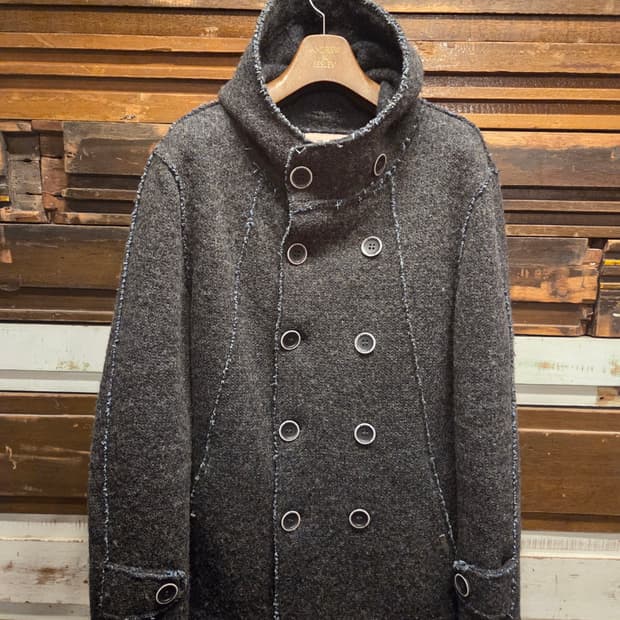 피버 더블브레스티드 블루종