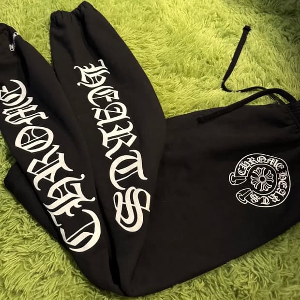 크롬하츠 홀스슈 스웻팬츠 조거팬츠