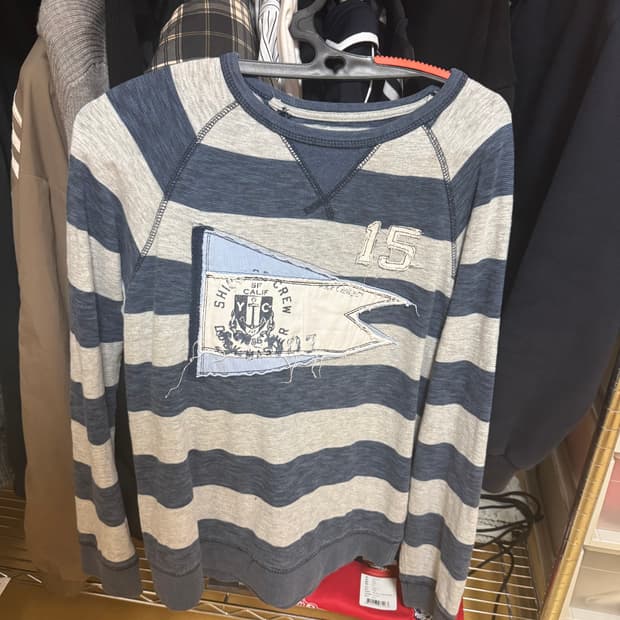 갭 스트라이프 티셔츠