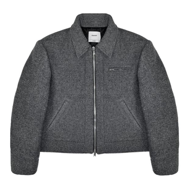 (3) 카미엔 그리드 울 자켓