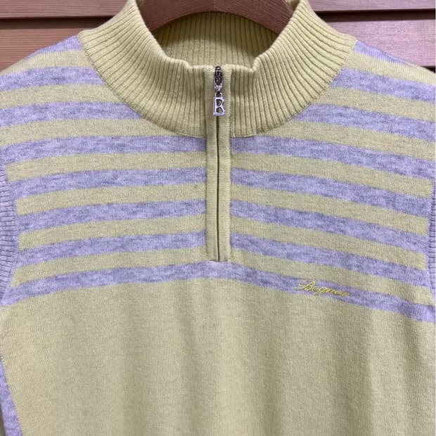 보그너 여성 울반집업방풍니트