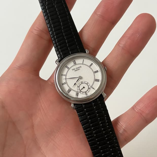 1980s The League Stripe Roman Quartz