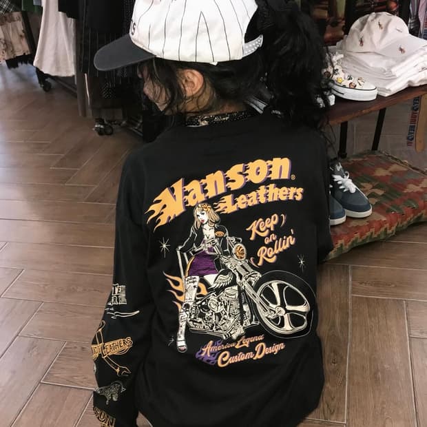 Vanson  Embroidery Long Sleeves