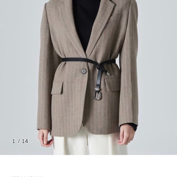 에잇세컨즈 모 베이지 자켓 M