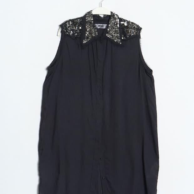 DIESEL Spangle Sleeveless Long Tops
