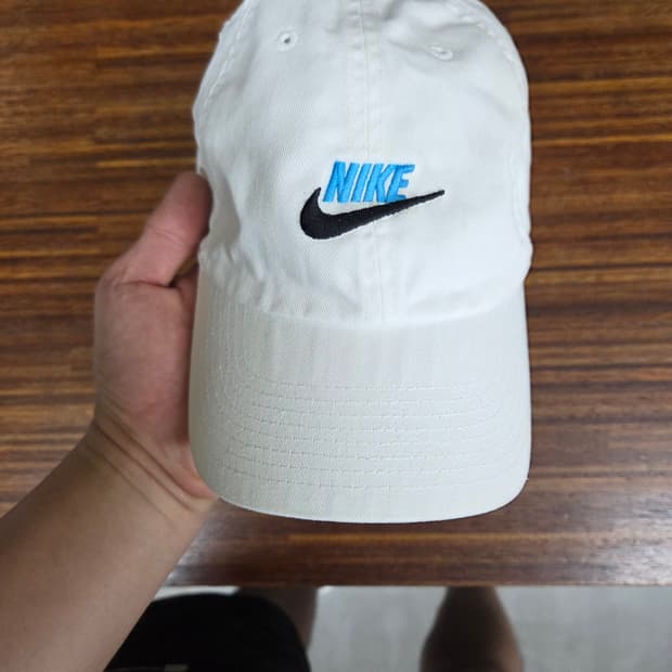 나이키 헤리티지 86 푸츄라 워시드 볼캡 모자 프리 화이트