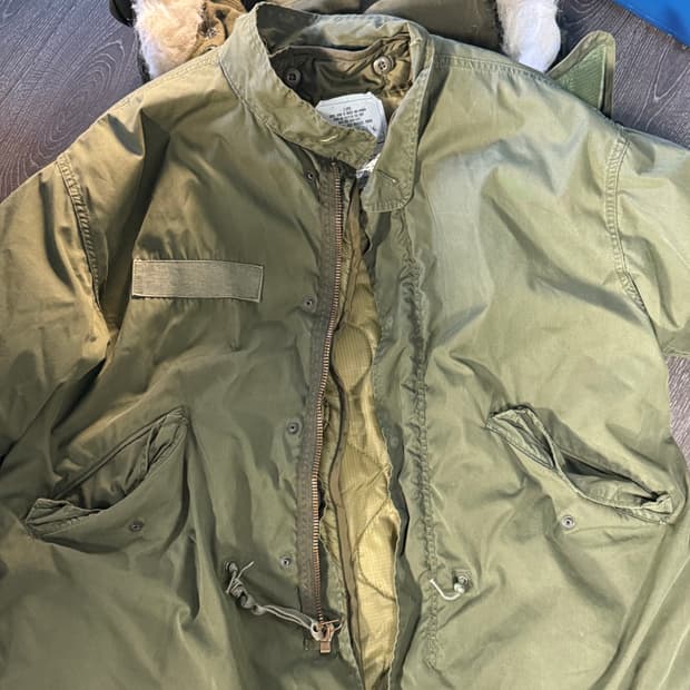 M65 오리지널 피쉬테일 개파카 풀셋