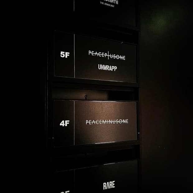 피스마이너스원 메쉬캡 블랙