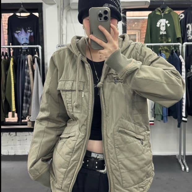 리바이스 후드 자켓