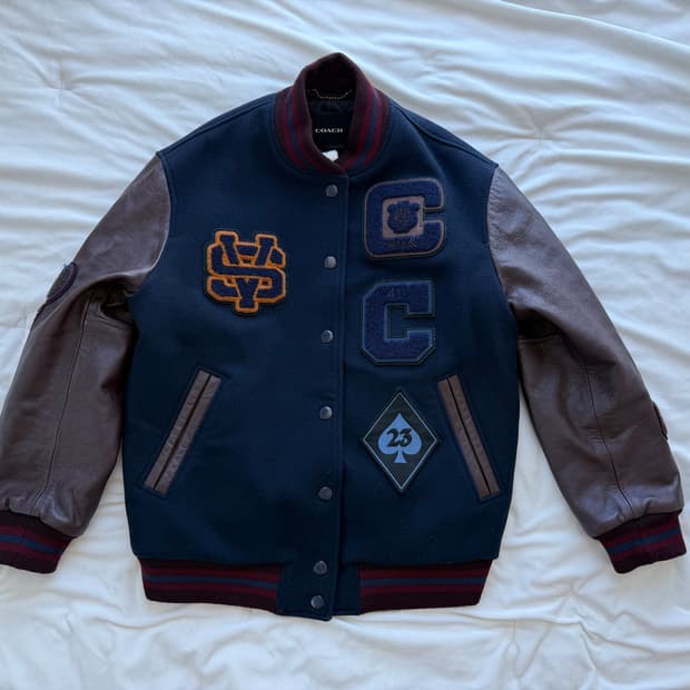 Coach Oversized Classic Varsity Jacket