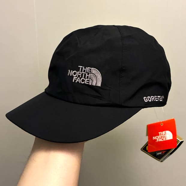 (F)노스페이스 고어텍스 숏챙 볼캡 모자 블랙