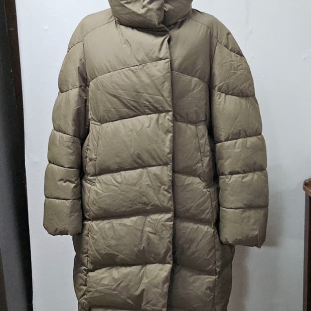CC  collect  카키색 롱 패딩 점퍼 66