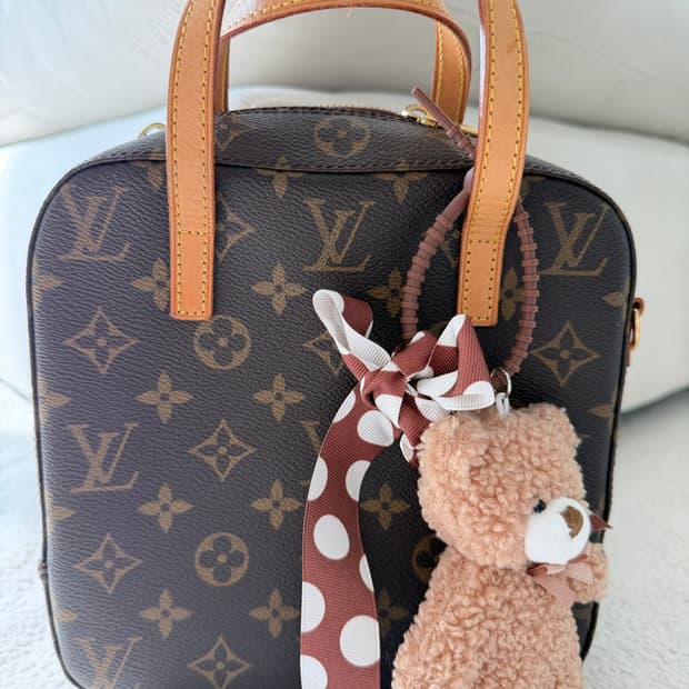 루이비통 모노그램 스폰티니 크로스 토트백