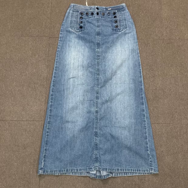 polo jeans 폴로진스 데님 롱스커트 4