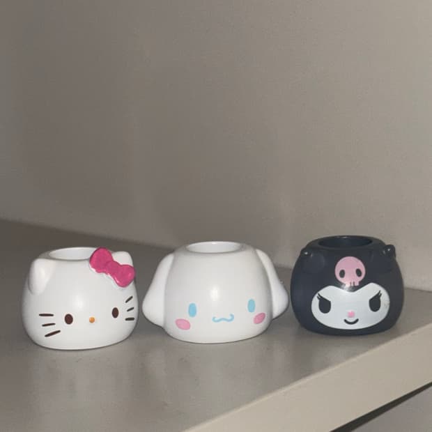 산리오 칫솔 꽂이