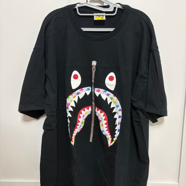 베이프 샤크 반팔티 2xl 