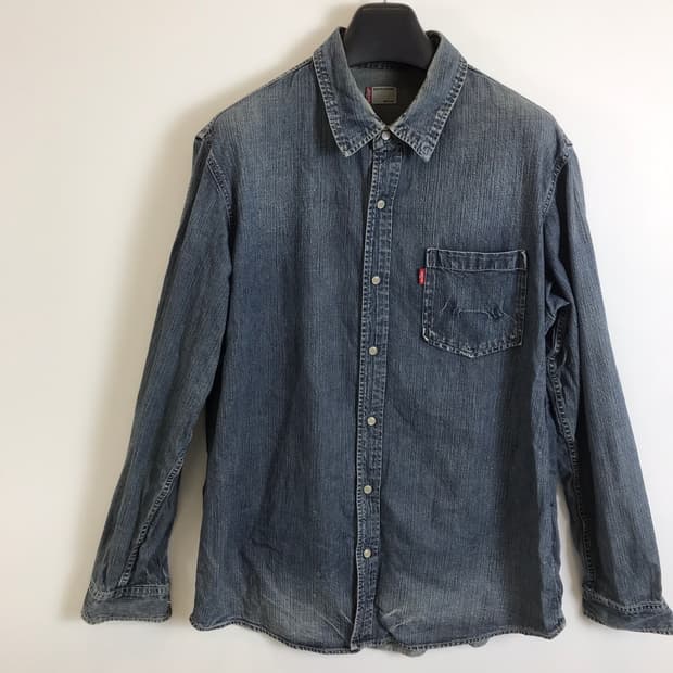 LEVIS 리바이스 00s 웨스턴 데님셔츠 [105]