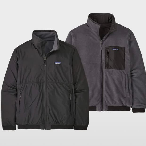 파타고니아 멘즈 리버서블 쉘드 마이크로디니 재킷