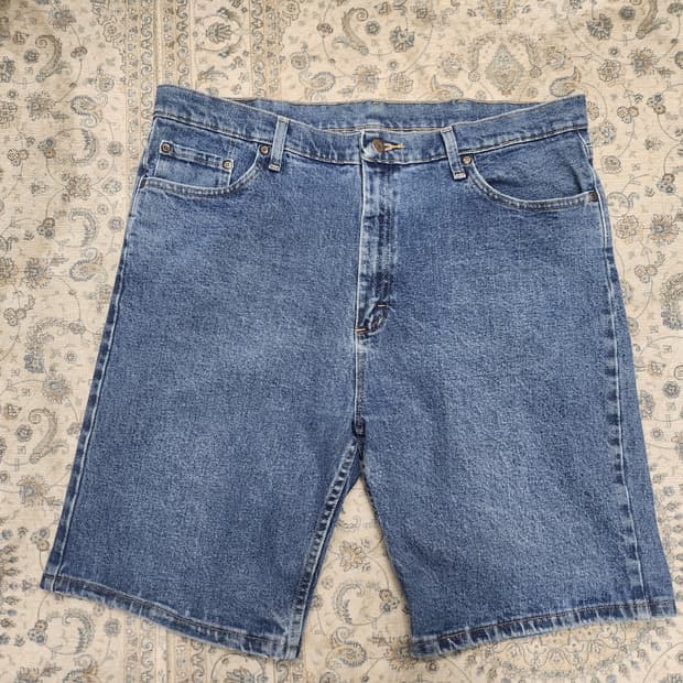 wrangler 랭글러 하프 데님팬츠 38사이즈
