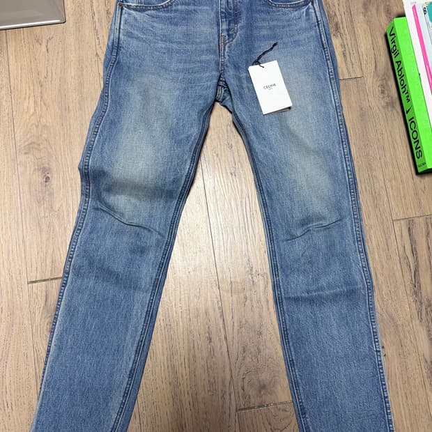 CELINE Washed Blue Slim Jeans 29 노수선 택ㅇ