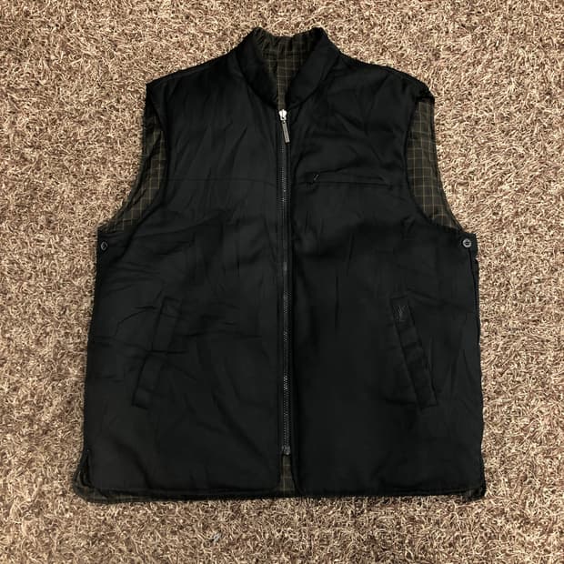 입생로랑 아카이브 YSL 덕다운 리버시블 패딩 조끼