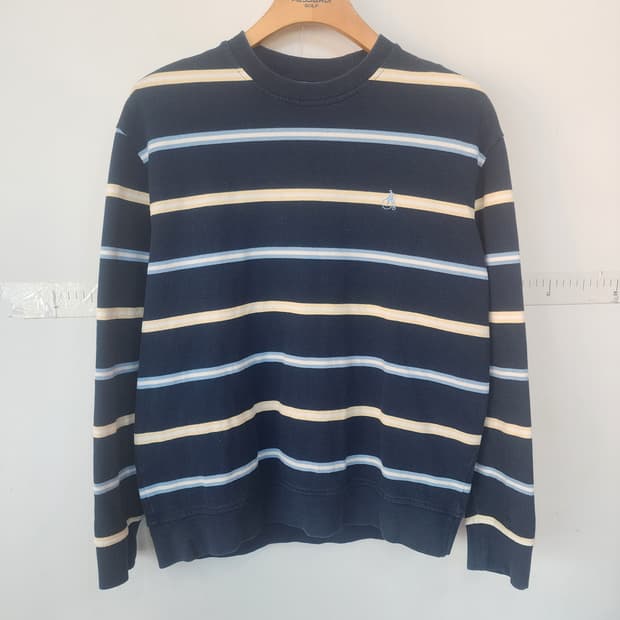 빈폴 스트라이프 긴팔 니트